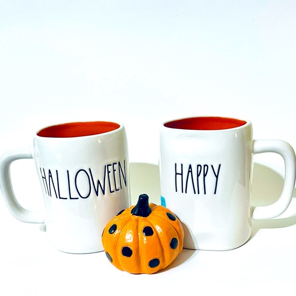 Rae Dunn “Happy Halloween” double sided Mug - Picture 1 of 3